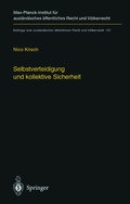 Cover: Selbstverteidigung und kollektive Sicherheit - Springer