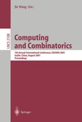Bild: Computing and Combinatorics - Springer