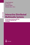 Cover: Interactive Distributed Multimedia Systems - Springer