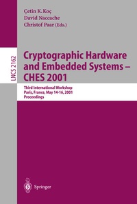 Enlarge image Cover: Cryptographic Hardware and Embedded Systems - CHES 2001 - Springer