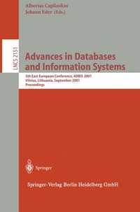 Enlarge image Cover: Advances in Databases and Information Systems - Springer