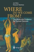 Cover: Where Do We Come From? - Springer