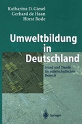 Cover: Umweltbildung in Deutschland - Springer