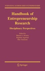 Cover: Handbook of Entrepreneurship Research - Springer