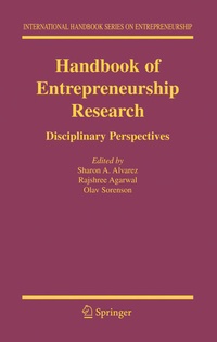 Enlarge image Cover: Handbook of Entrepreneurship Research - Springer