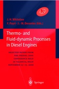 Cover: Thermo-and Fluid-dynamic Processes in Diesel Engines - Springer