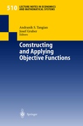 Cover: Constructing and Applying Objective Functions - Springer