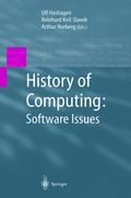 Cover: History of Computing: Software Issues - Springer