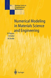 Enlarge image Cover: Numerical Modeling in Materials Science and Engineering - Springer