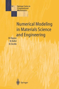 Enlarge image Cover: Numerical Modeling in Materials Science and Engineering - Springer