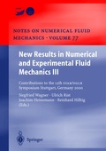 Cover: New Results in Numerical and Experimental Fluid Mechanics III - Springer