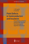Cover: Point Defects in Semiconductors and Insulators - Springer