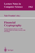 Cover: Financial Cryptography - Springer