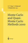 Cover: Monte Carlo and Quasi-Monte Carlo Methods 2000 - Springer