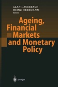 Cover: Ageing, Financial Markets and Monetary Policy - Springer
