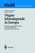 Cover: Organlebendspende in Europa - Springer