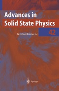 Cover: Advances in Solid State Physics - Springer