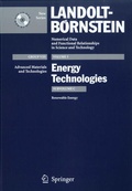 Cover: Renewable Energy - Springer