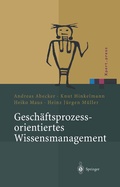 Cover: Gesch&auml;ftsprozessorientiertes Wissensmanagement - Springer