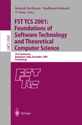 Cover: FST TCS 2001: Foundations of Software Technology and Theoretical Computer Science - Springer