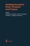 Cover: Antidepressants: Past, Present and Future - Springer