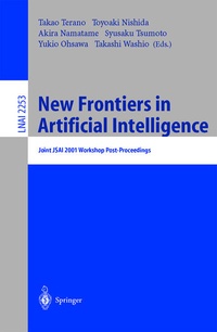 Enlarge image Cover: New Frontiers in Artificial Intelligence - Springer