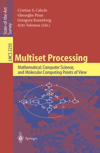 Enlarge image Cover: Multiset Processing - Springer