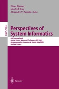 Cover: Perspectives of System Informatics - Springer