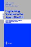 Cover: Engineering Societies in the Agents World II - Springer