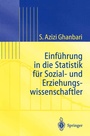 Cover: Einführung in Die Statistik für Sozial- Und Erziehungs-wissenschaftler - Springer