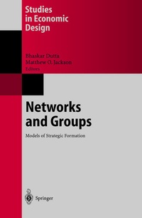 Enlarge image Cover: Networks and Groups - Springer