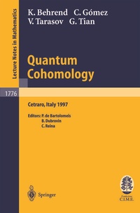 Abbildung von: Quantum Cohomology - Springer