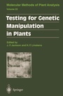 Cover: Testing for Genetic Manipulation in Plants - Springer