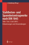 Cover: Stahlbeton- und Spannbetontragwerke nach DIN 1045 - Springer