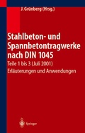 Cover: Stahlbeton- und Spannbetontragwerke nach DIN 1045 - Springer