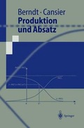 Cover: Produktion und Absatz - Springer