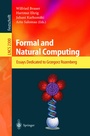 Cover: Formal and Natural Computing - Springer