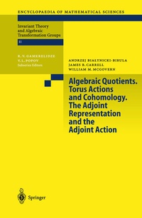 Abbildung von: Algebraic Quotients. Torus Actions and Cohomology. The Adjoint Representation and the Adjoint Action - Springer