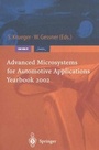 Cover: Advanced Microsystems for Automotive Applications Yearbook 2002 - Springer