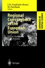 Cover: Regional Convergence in the European Union - Springer