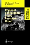 Cover: Regional Convergence in the European Union - Springer
