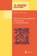 Cover: Thermal Nonequilibrium Phenomena in Fluid Mixtures - Springer