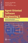 Cover: Agent-Oriented Software Engineering II - Springer