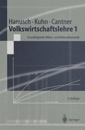 Cover: Volkswirtschaftslehre 1 - Springer