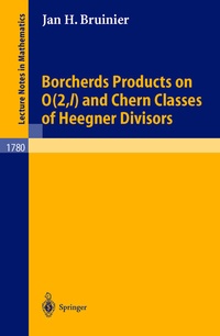 Abbildung von: Borcherds Products on O(2,l) and Chern Classes of Heegner Divisors - Springer