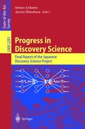 Cover: Progress in Discovery Science - Springer