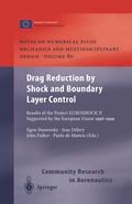 Cover: Drag Reduction by Shock and Boundary Layer Control - Springer