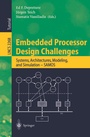 Cover: Embedded Processor Design Challenges - Springer