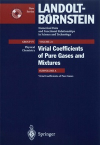 Abbildung von: Virial Coefficients of Pure Gases - Springer