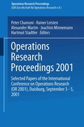 Cover: Operations Research Proceedings 2001 - Springer